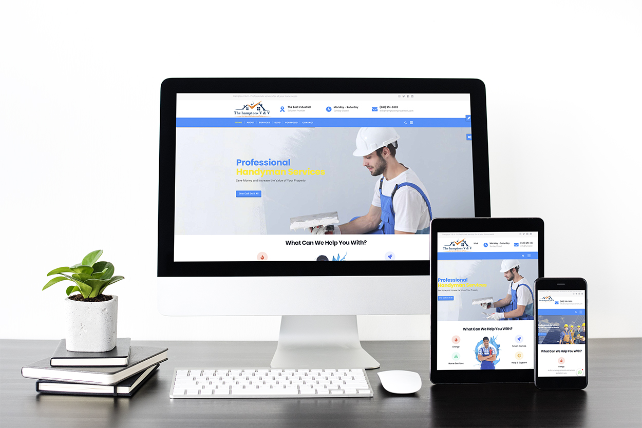 Handyman Services web page